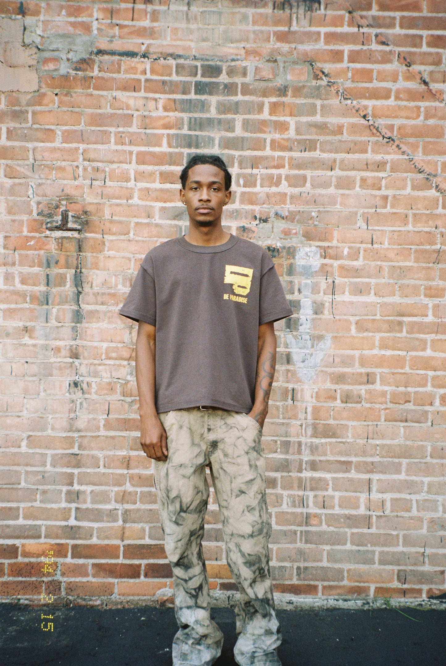 F.A.P.O.V Reverse Stitched Tee (Wolf Grey)