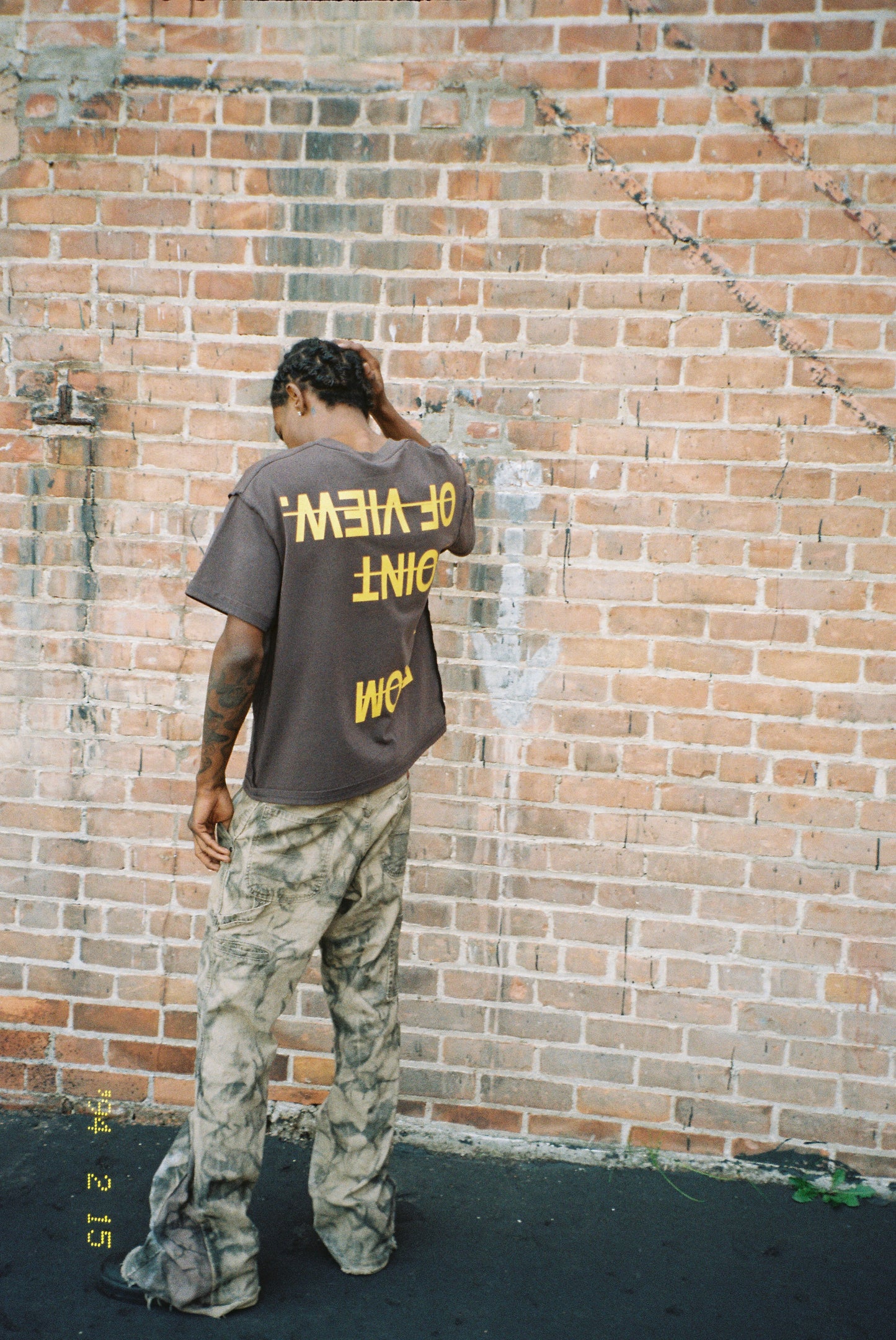 F.A.P.O.V Reverse Stitched Tee (Wolf Grey)